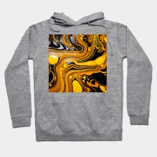 Midnight and Gold Liquid Artistry Hoodie